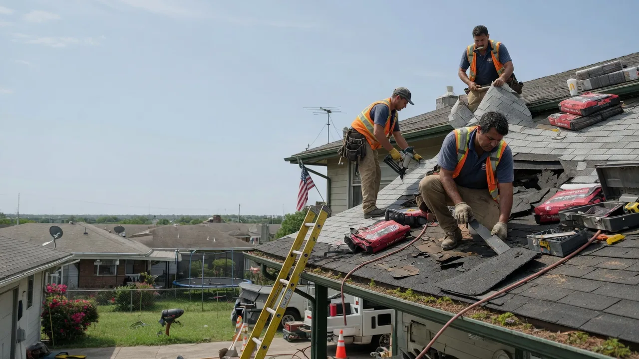Roof Repair in Hutchins, TX near me